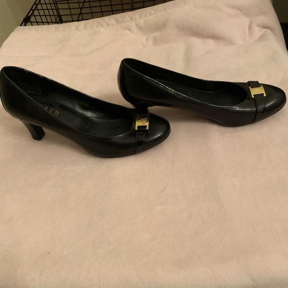 Lauren Ralph Lauren black shoes size 6 1/2 - Picture 3 of 7